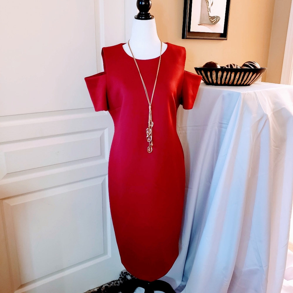 Beautiful Calvin Klein Cold Shoulder Dress